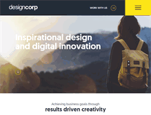 Tablet Screenshot of designcorporation.co.uk
